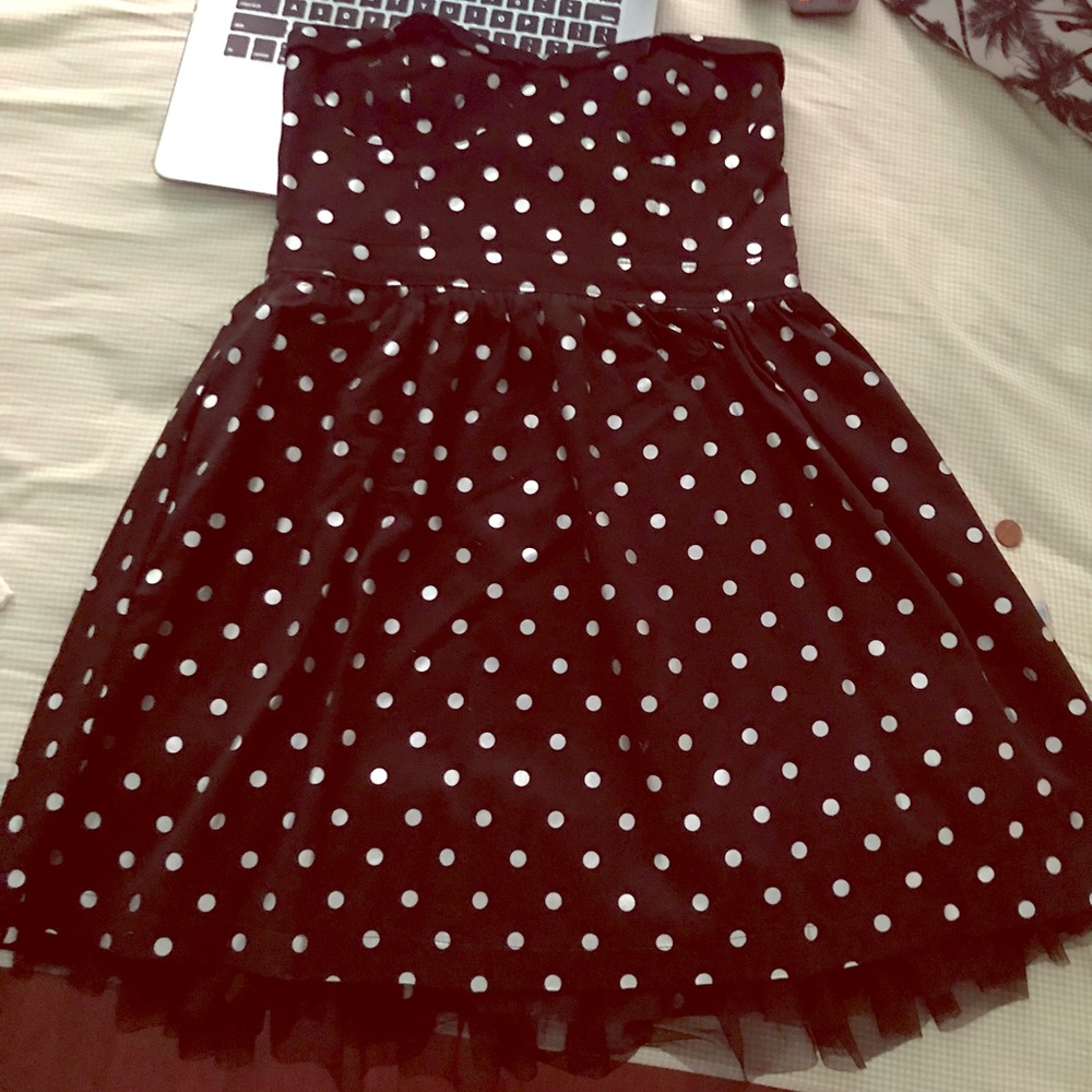 Strapless Mini Dress
